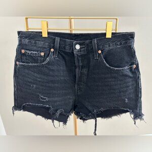 Levi’s 501 Red Tab Denim Jean Shorts – Size 29